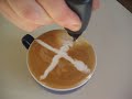 Latte art Simple etching