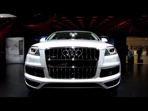 2013 Audi Q7 TDI Quattro S-Line - Exterior and Interior Walkaround - 2013 Detroit Auto Show