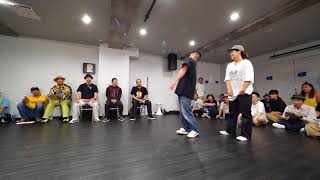 mi-to vs Miki – Groove Line Osaka 2018 POP SIDE BEST4 (Another angle)