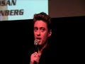 Crispin Freeman corrects fan
