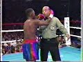 Pernell Whitaker pushes Joe Cortez Pernell Whitaker pushes Joe Cortez