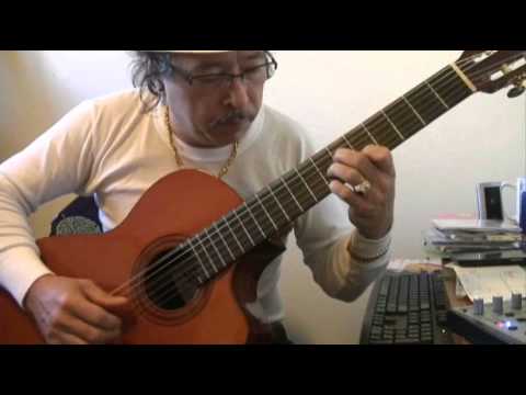 Jorge Paladino - My own arrangement Angel Fargas Style fingered to a cumbia rhythm with a base line peculiar of latin rhythm, Mi propio arreglo de la cumbia chinandegana.