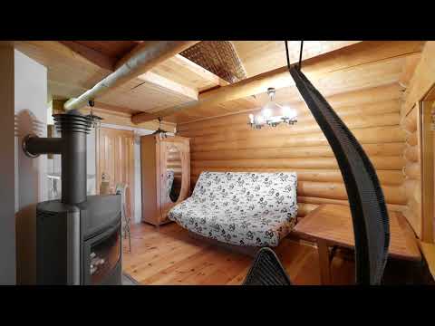 Video Prodej stavebního pozemku s dřevěným srubem v obci Dobranov u České Lípy