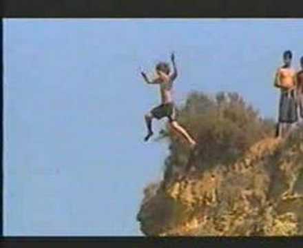Big Time Cliff Jumping In Lagos Portugal