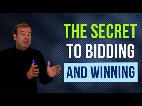 how to bid on commercial jobs