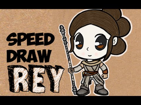 video-linktoworks-Speed Draw: Drawing Chibi Rey from Star Wars