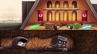 Minecraft | SNEAKING INTO THE JEDI TEMPLE! (Secure Star Wars Building)