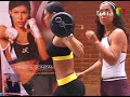 Renata Gonz�lez y su rutina de ejercicios