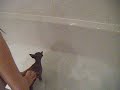 Rues first bath in new home