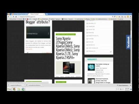 how to remove powered by blogger