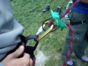 Helmet to helmet check belay check before climbing
