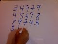 ADDITION OF WHOLE NUMBERS: ADDING BY FIVES ADDITION OF WHOLE NUMBERS: ADDING BY FIVES