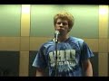 GSET/EOF 2007 Talent Show: Sean DiStefano Sings