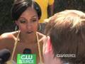 Tia Mowry talks to Jason C. at Teen Choice '08