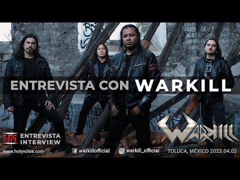 Entrevista con WARKILL #2023 #ThrashMetal desde #Toluca #México  #MetalMexicano