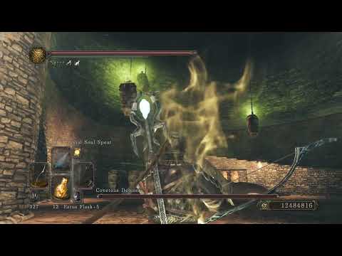 Sorcerer versus Covetous Demon NG+7, Dark Souls 2 SotFS