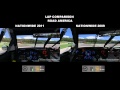 iRacing Nationwide 2009-2011 comparison (New tire model)