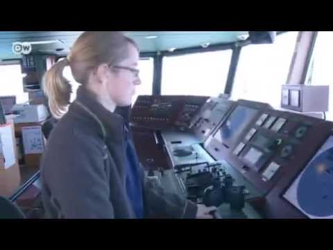 ship - Only 11 of Germany's 1445 container ship captains are female. 26-year-old Julia Petzold is hoping to join them. She's second-in-command on the carrier vesse...