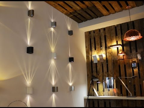 LICHT-TREND Baleno LED-Wandleuchte mit Lichtfilter / Aussen & Innen