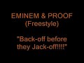 eminem   proof  rare freestyle 