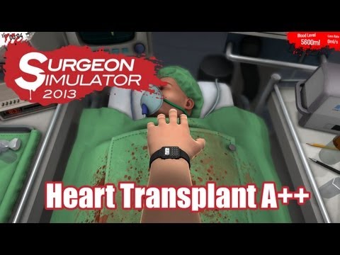how to transplant heart surgeon simulator