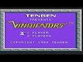 here i take a look at vindicators on the nes. this is one of those black nintendo cartridges you see sometimes. those are tengen unlicensed releases. much to my surprise it's a good game!