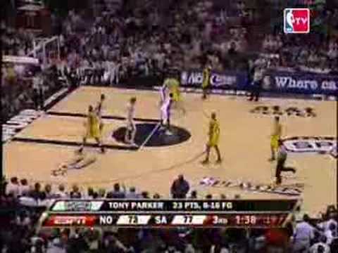 Game 3: San Antonio Spurs Vs New Orleans Hornets