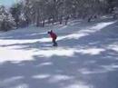 Snowboarding in Troodos Cyprus