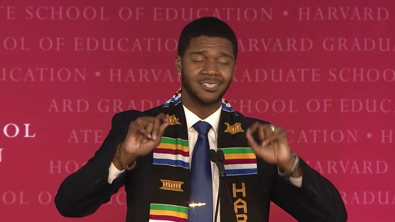 Donovan Livingston’s Harvard Graduate School of Education Convocation Address