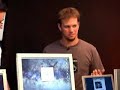 In this episode Darren shows us how to unite Windows, Mac, and Linux desktops with Synergy. Wess builds an automatic LED lamp, while Limin Li joins us to show off the setup of the digital DJ. Plus Interviews with Harrison Holland of Sploitcast and Jason Davis of MD5Lookup at the sixth Hackers On Planet Earth conference in New York. And as always details on this month's LAN party, trivia, poll, and geeky sketches.
