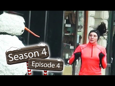 Funny Scary Snowman Prank Season 4 Episode 4 - Boston