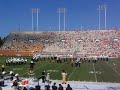 The 2005 Wake Forest University Demon Deacon Marching Band performs the Fight Song in formation at the Clemson game.