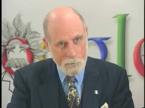 Kent State Student Interviews Vint Cerf, Google