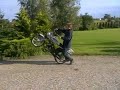 Z�ndapp ZD 50 TS Wheelie, Burnout