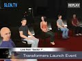 Transformers Cast Q&A in Second Life (Part 1)