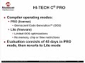 Hi-Tech C PRO Compiler for the PIC10/12/16 MCU Families Part 1