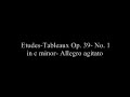 Richter- Rach. etudes-tableaux Op.33 No.5, Op. 39 No.1
