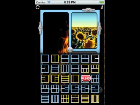 how to attach two photos in one frame
