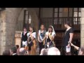 solsona, 15 de juny de 2008.
celebraci� del cinquant� aniversari de la primera pubilla de catalunya, amb una cinquantena de pubilles i dames i una vintena d'hereus i fadrins de diversos punts de la geografia catalana.
m�s de 150 persones han compartit la celebraci�, que ha estat copresidida per l'alcalde, xavier jounou, la primera pubilla de catalunya, proclamada el 1957, ruth horro, i el president de foment de les tradicions catalanes, valent� carrera. el moment m�s emotiu i solemne ha estat l'ofrena floral que les pubilles i donzelles han fet a la imatge de la mare de d�u del claustre, patrona de la ciutat, juntament amb una quinzena de nens i nenes de l'esplai riallera abillats amb la vestimenta tradicional dels caramellaires. 
l'administrador eclesi�stic, moss�n josep torres, ha donat la benvinguda als assistents a la capella del claustre amb un missatge reivindicatiu entorn els s�mbols de la identitat catalana, la pubilla, l'hereu i la sardana. en sortir de la catedral, la comitiva s'ha adre�at a la pla�a major en l'acte m�s institucional, amb parlaments a c�rrec de xavier jounou, valent� carrera, marta auguets, pubilla de solsona i les comarques lleidatanes 2007, i ruth horro.