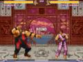 King of Fighters 20xx ver 1.5 preview - Big Van Raiden beats up a jobber.