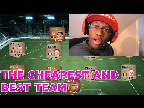 Fifa 14 - THE BEST AND CHEAPEST TEAM
