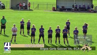 Argos Girls Soccer vs. Elkhart Christian Academy