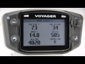 Trail Tech Voyager GPS/ Computer User Screen Demo