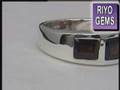 Silver Garnet Ring by Riyogems.com