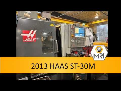 2013 HAAS ST-30M CNC Lathes (Turning Centers) | Machinery Resources International (1)