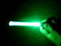 Flashing LED Wand (green)