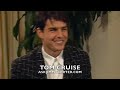 look how young tom looks in this interview from the 80's.....a bright,energetic young man indeed!