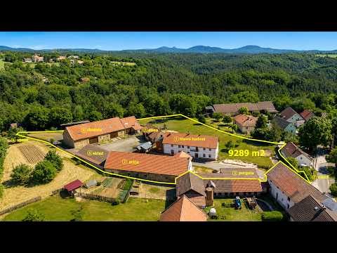 Video Jedinečná zemědělská usedlost v CHO Kokořín obec Březinka