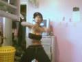 shawty grinds hips and booty meat