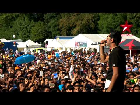 Gippy Grewal performing at Sandwell & Birmingham Mela 2014